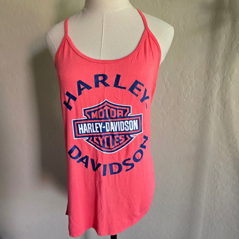 Harley Davidson Motorcycle Women's Tank Top Size Small